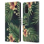 Head Case Designs Forest Tropical Prints Leather Book Wallet Case Cover and Matching Wallpaper Compatible With Samsung Galaxy S20 / S20 5G