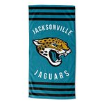 Northwest NFL Jacksonville Jaguars Unisex-Adult Beach Towel, 30" x 60", Stripes