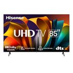 Hisense 85A68N-85 inch 4K UHD Smart Google TV with 4K AI Upscaler, DTS Virtual: X, HDR+/HDR10, Game Mode PLUS, 60Hz VRR ALLM