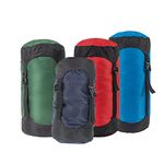 Nylon Compression Sack for Sleeping Bag, Lightweight Stuff Bag Organizer for Camping Backpacking Hiking (Green,20L-35L)