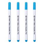 GEMSY Water Erasable Fabric Pen - Marking Tool for Stitching and Embroidery - Panda water Erasable Fabric Pen - Easy Use Fabric Marker for Tailors - Water Soluble Pen - Pack of 3