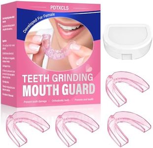 Mouth GuAR_d for Clenching Téeth at Night, Professional &Comfortable 4pcs Night GuAR_ds for Teeth Grinding with Hygiene Case Set