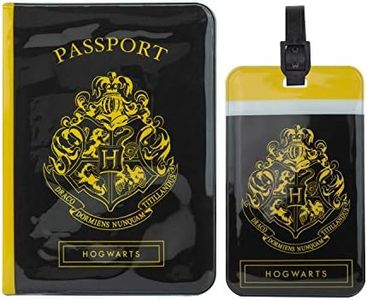 Set of Tag & Passport Cover, Hogwarts, Travel Wallet