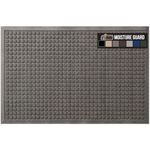 Gorilla Grip Ultra Absorbent Moisture Guard Doormat, Absorbs Up to 6 Cups of Water, Stain and Fade Resistant, Spiked Rubber Backing, All Weather Mats Capture Dirt, Indoor Outdoor, 47x35, Charcoal