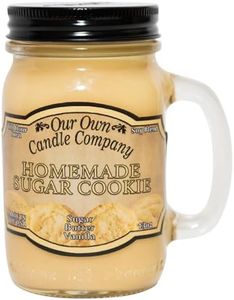 Homemade Sugar Cookie Scented 13 Ounce Mason Jar Candle By Our Own Candle Company