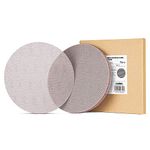 toolant Mesh Abrasive 9 inch Drywall Sander Sandpaper, Dust-Free Hook and Loop Drywall Sanding Disc (240 grit - 10pcs)