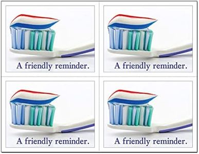Laser Reminder Postcards, Dental Appointment Reminder Postcards. 4 Cards Perforated for Tear-Off at 4.25" x 5.5" on an 8.5" x 11" Sheet of 8 Pt Card Stock. (500)