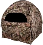 Ameristep Doghouse Run & Gun Hunting Blind | Lightweight 2 Person Ground Blind in Mossy Oak Break-Up Country, One Size