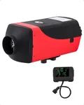 Garveetech Diesel Heater 12V 8KW Diesel Air Heater with 10L Tank & Muffler, Parking Bunk Heater with LCD Thermostat Monitor & Remote Control for Trucks, Trailer, Boat and Motor-Home