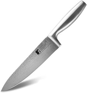 BERGNER Argent Stainless Steel Chef Knife, 20cm, Matt Finish