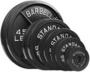 Steel Olympic Plates 175LB Set - 2 