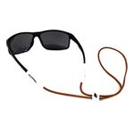 Pilotfish Premium Leather Eyewear Retainer Sunglass Strap - Multiple Color Options - Durable Leather Sunglass Chain Holder (Pelican)