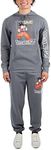 Bioworld Dragonball Z Charcoal Hoodie & Sweatpant Combo Small