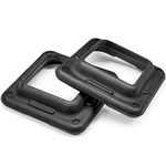 Yes4All Aerobic Step Platform Extra Risers Health Club Size | Black - One Pair