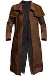 LP-FACON fall-out new vegas cosplay - texas ranger coat - leather armor for men - cowboy duster coat