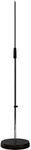 K&M Stands 26000-500-02 Microphone Stand with Heavy Round Base, Chrome