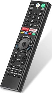 Gvirtue Voice Remote Control RMF-TX310U for Sony TV, Replacement for Sony Bravia OLED LED 4K 8K UHD Smart Android/Google TV, with Netflix, Google Play Buttons