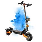 MetaMoov ZO08 Electric Scooter, 3000W Dual Motors Scooter for Adults Up to 45 MPH Fast Speed, 52 Miles Long Range, Dual Disk Brake Dual Suspension, 10" All Terrain Fat Tires Adult Electric Scooter