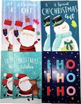 8X Christmas Money Envelopes - Cash Holders - Festive Characters - Kids/Boys/Girls