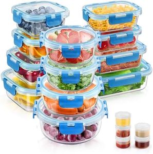 34pcs Glas