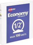 Avery Economy View 3 Ring Binder, 0