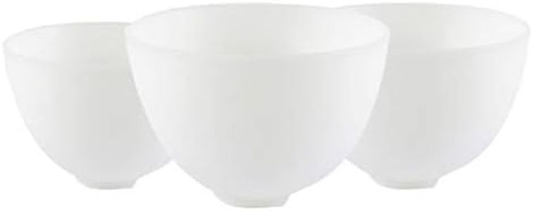 EXCEART Face Mask Mixing Bowl 3Pcs Silicone Facial Mask Mixing Bowls DIY Facemask Mixing Mask Other Skincare Product Mixing Bowls