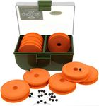 NGT Carp Fishing Tackle Chod/Zig Bin with 10 EVA Winders for Rig Hooks Long lengths