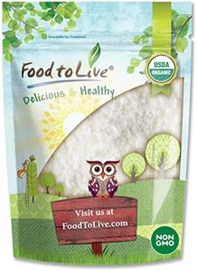 Food to Live Organic Coconut Milk Powder, 4 Pounds – Non-GMO, Dehydrated Fresh Coconut Milk, Pure, Unsweetened, Vegan, Bulk. Dairy Free, Keto-Friendly. Plant-Based Creamer. Contains Maltodextrin