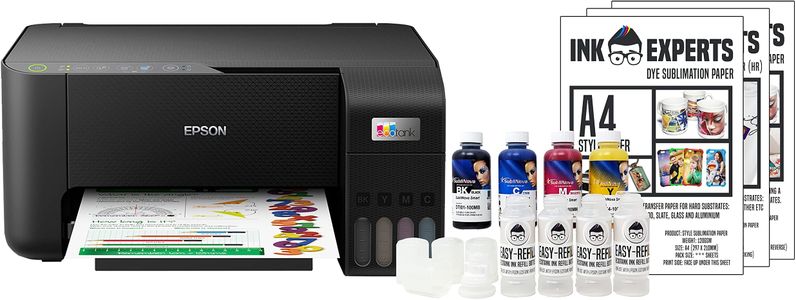 Epson ET1810 Sublimation Printer Bundle – Ink & Paper Included