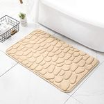 Decorus Memory Foam Bath Mat Non-Slip Bath Rug Water Absorbent Bath Mat Premium Floor Rug Cozy Machine Washable Soft and Comfortable Carpet for Bathroom Floors