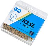 KMC K1SL Wide BMX Chain, Ti-Ni Gold, 100 Link