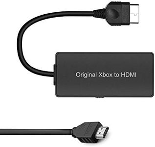 Xbox to HDMI Converter, Convert Original XBOX Video signal to HDMI signal, HD Cable for Original Xbox, Supports All Xbox Resolutions（480i /720p） - Original Xbox Adapter - Xbox Original HDMI Cable