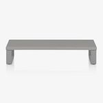 INVISIBLE BED Engineered Wood Sturdy Heavyduty Monitor Riser Stand; Made In India (Grey,X-Small)