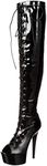 Ellie Shoes Women's Thigh High Fashion Boot, Black, 7