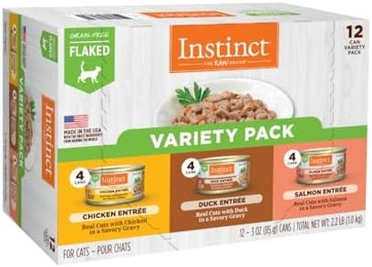 Instinct Flaked Variety Pack Wet Cat Food - 3 Ounces, 12 Pack