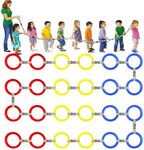 TOFFCAEA Safety Walking Rope, Toddlers Walking Rope for Preschool, Colorful Walking Rope Detachable Transition Rope, Preschool Walking Rope for Daycare School Kids (24 Ring)
