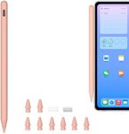 Pencil 2nd Generation with Magnetic Wireless Charging for Apple iPad,2X Fast Charge,Compatible with Apple iPad Pro11 in 1/2/3/4,iPad Pro 12.9 in 3/4/5/6,iPad Air 3/4/5,iPad Mini 5/6,iPad 6/7/8/9/10