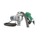 GPI G20 Fuel Transfer Pump, Automatic Nozzle, 20 GPM fuel pump, 14' Hose, Adjustable Suction Pipe (162000-03)