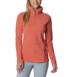 Columbia Womens Glacial IV Half Zip Jacket, Faded Peach, M