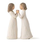 Demdaco DD26023 2-Piece Willow Tree Sisters by Heart Figurine,5.9 x 3.3