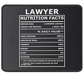 Funny Nutritional Facts Lawyer Mous