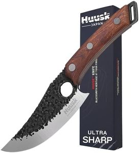 Huusk Chef Knife 11 inch, Kitchen Knives for Cutting, Chopping, Boning Knife, Meat Knife. Japanese Kitchen Knife Designed for Balance and Control, Blending Modern Style with Traditional Appeal