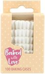 Baked with Love White Mini Cupcake 