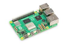 Raspberry Pi 5 8GB RAM, SBC, Raspberry Pi5 8GB, BCM2712, Arm Cortex-A76, 8GB RAM, MicroSD, WiFi, HDMI, Power Button, All New Raspberry Pi Desktop Computer (RPI5-8GB-SINGLE)