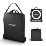 NEEWER 18" Ring Light Carrying Bag with Separate Storage Bag Expandable for 30.7"/78cm Folded Light Stand Tripod, 23.6"x22.8"/60x58cm Lightweight Nylon Protective Bag for Ring Light with Stand, RU-009