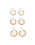 ACCESSORIZE LONDON MINI HOOP EARRINGS PACK OF 3 I PARTY WEAR