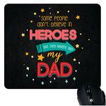 Yaya Cafe Hero Dad Printed Mouse Pad for Dad