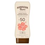 Hawaiian Tropic Sheer Touch Lotion Sunscreen SPF 50, 240mL | Hawaiian Tropic Sunscreen SPF 50, Broad Spectrum Sunscreen, Body Sunscreen, 240mL