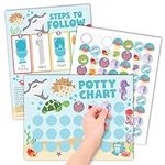 Ocean Sticker Chart for Kids Potty 