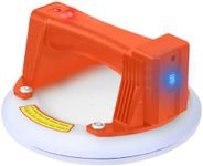 SONEE Electric Vacuum Suction Cup Lifter, 8"-600 lbs Max Load, Digital Display, Auto Start Pump, Detachable Battery, Glass, Granite, Tile, Metal, Windshield Suction Cup Handles Tool (Orange)